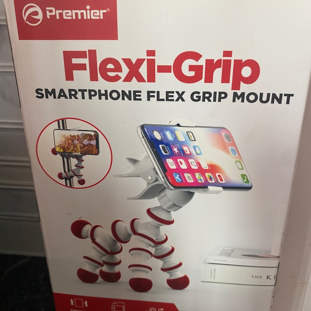 Premier Flexi-Grip phone holder, selfie stick,  NWT, adjustable, bendable